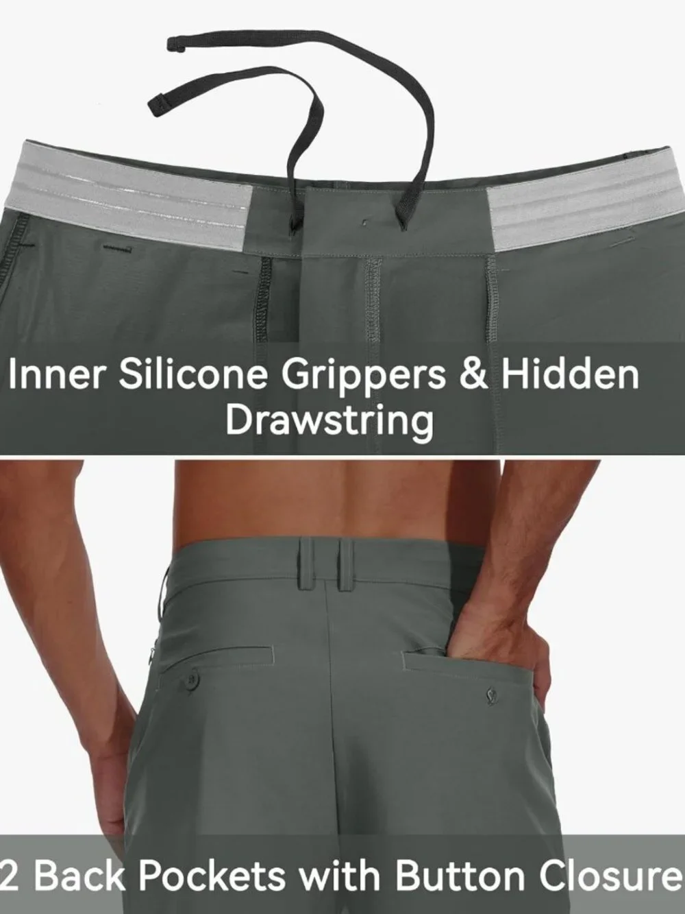 Men's Stretch Golf Dress Shorts 8